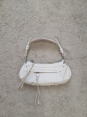 Steve Madden White Mini Shoulder Bag